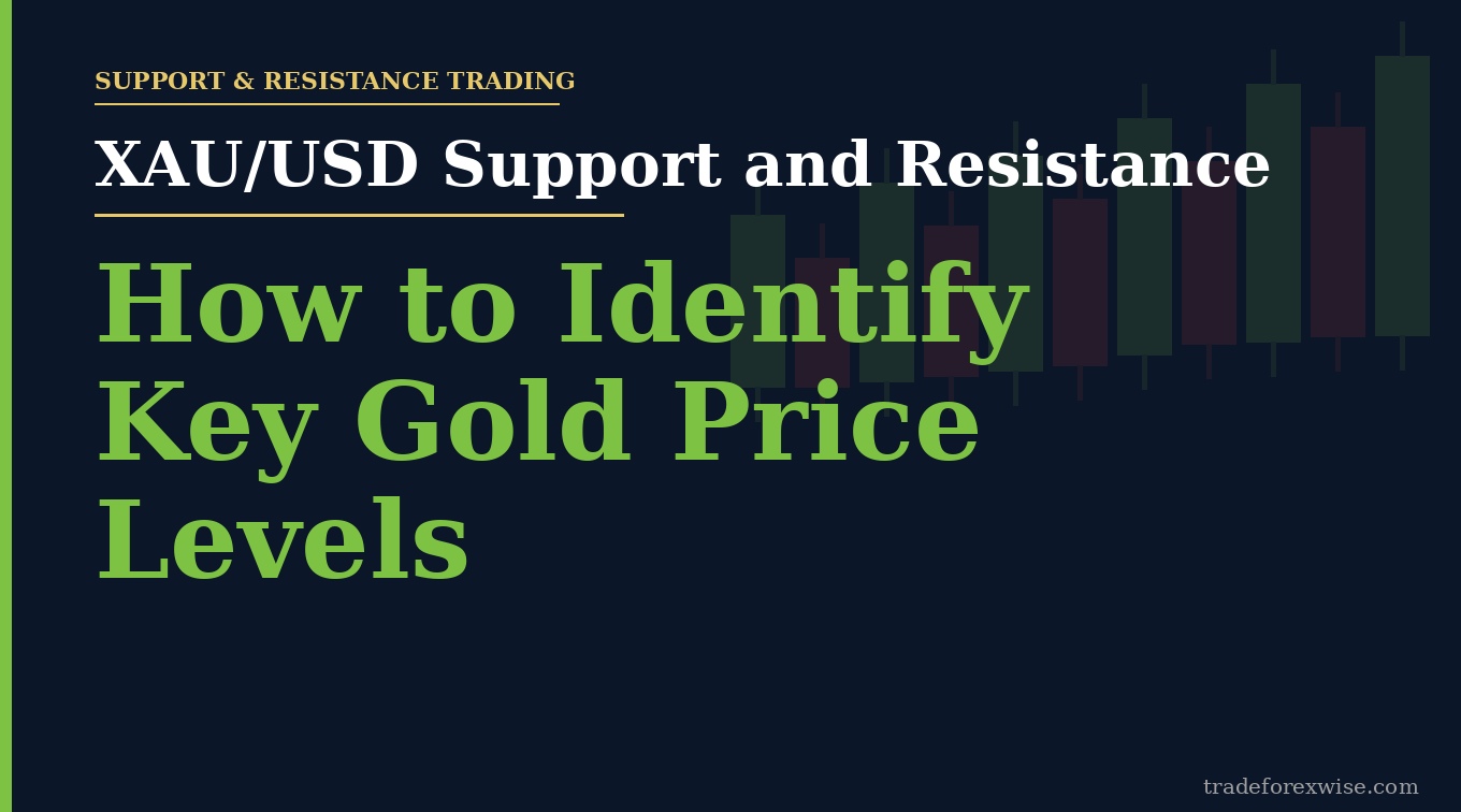 How to identify gold price levels